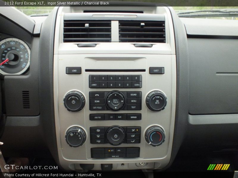 Ingot Silver Metallic / Charcoal Black 2012 Ford Escape XLT