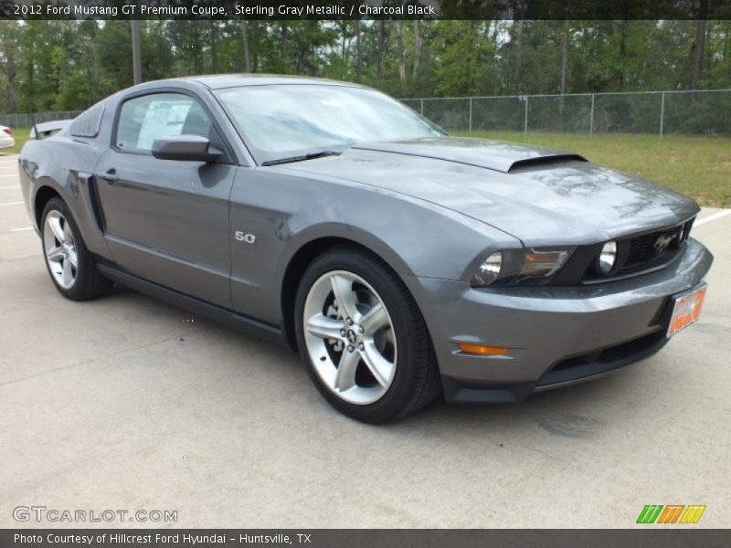 Front 3/4 View of 2012 Mustang GT Premium Coupe