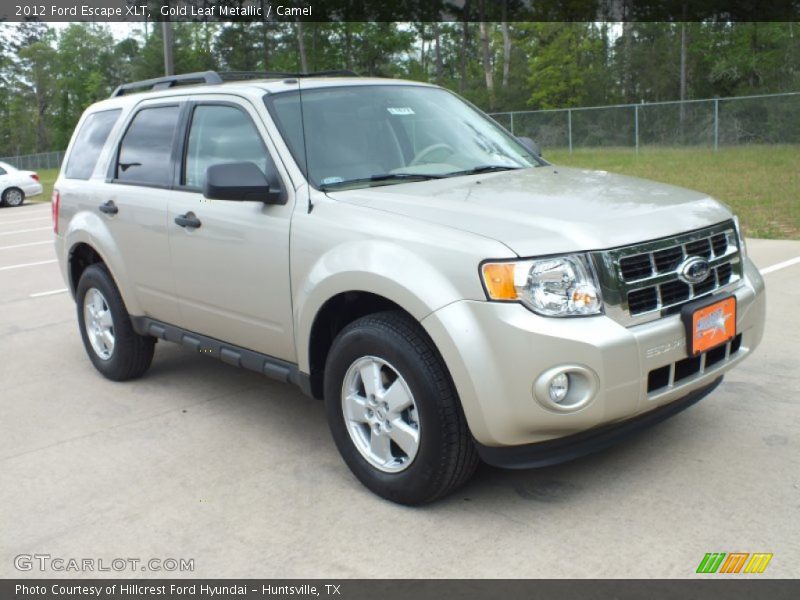 Gold Leaf Metallic / Camel 2012 Ford Escape XLT