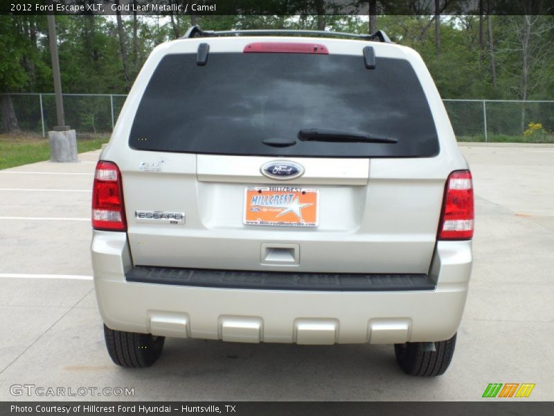 Gold Leaf Metallic / Camel 2012 Ford Escape XLT