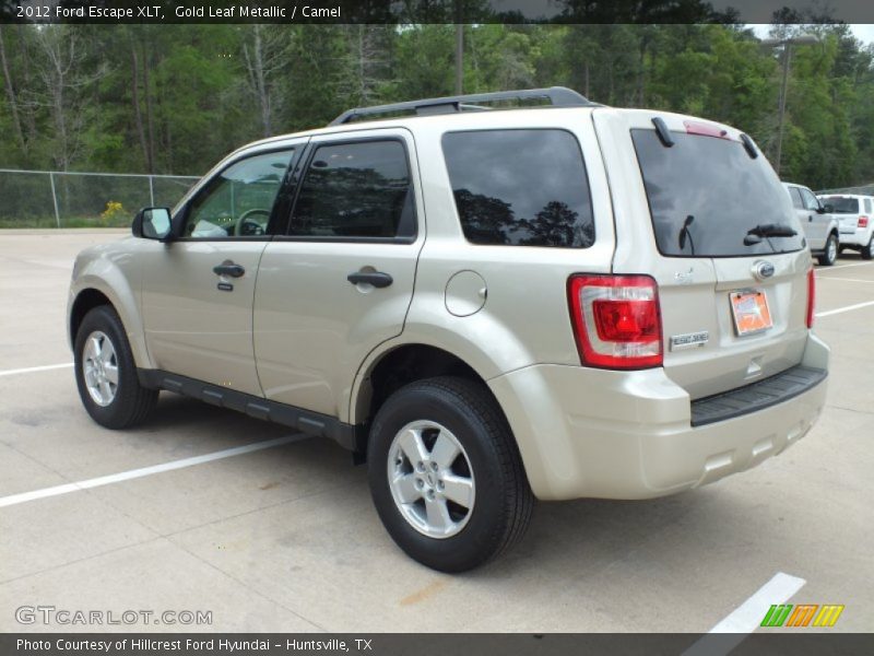Gold Leaf Metallic / Camel 2012 Ford Escape XLT