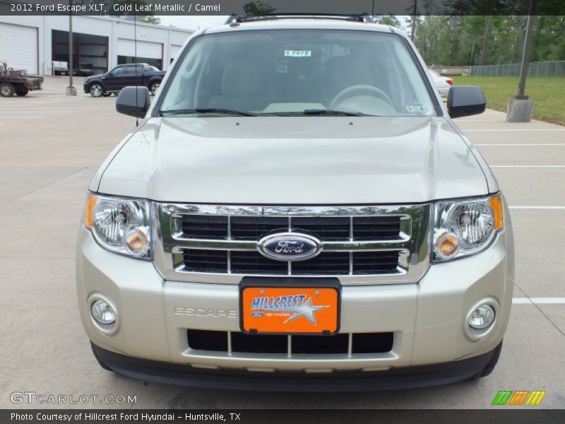 Gold Leaf Metallic / Camel 2012 Ford Escape XLT