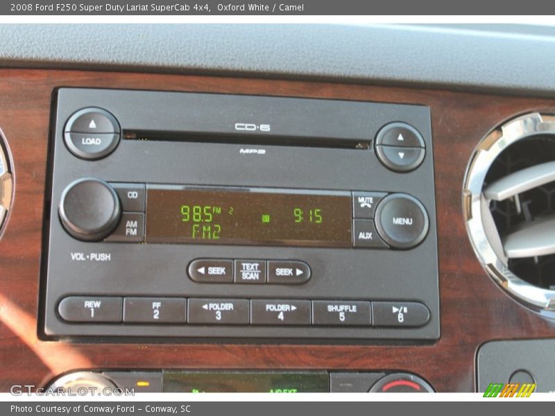 Audio System of 2008 F250 Super Duty Lariat SuperCab 4x4