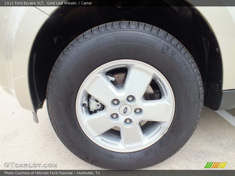 Gold Leaf Metallic / Camel 2012 Ford Escape XLT