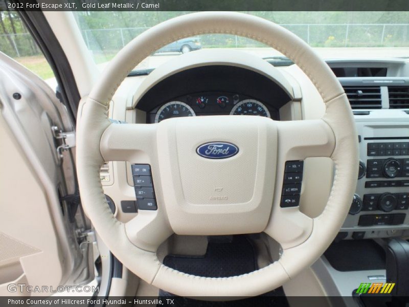 Gold Leaf Metallic / Camel 2012 Ford Escape XLT