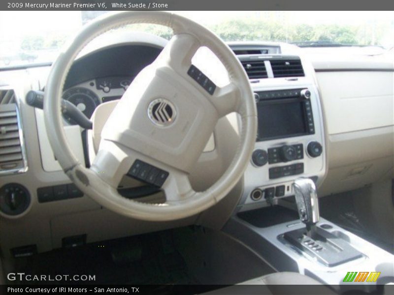 White Suede / Stone 2009 Mercury Mariner Premier V6
