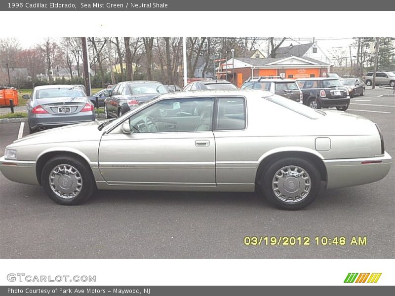Sea Mist Green / Neutral Shale 1996 Cadillac Eldorado