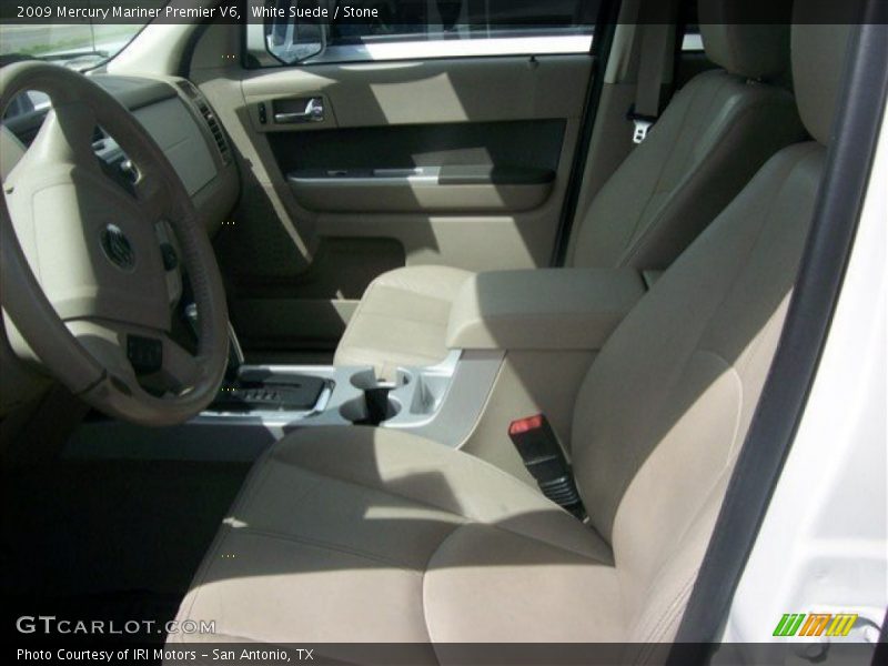 White Suede / Stone 2009 Mercury Mariner Premier V6