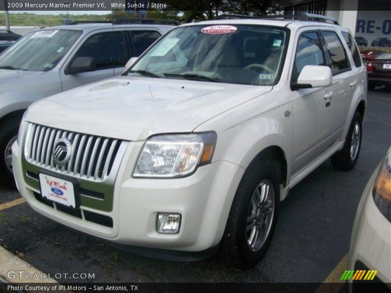 White Suede / Stone 2009 Mercury Mariner Premier V6
