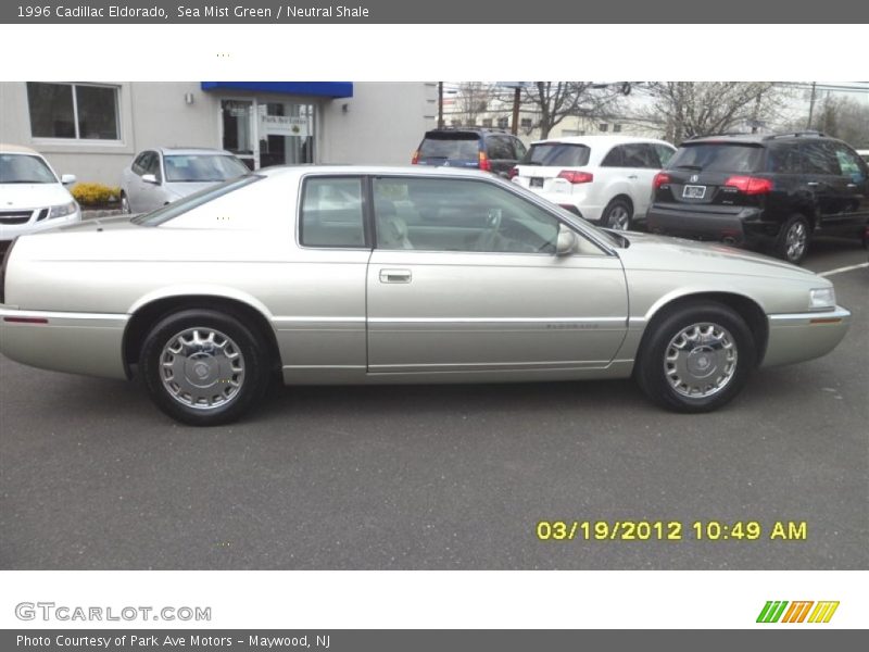 Sea Mist Green / Neutral Shale 1996 Cadillac Eldorado