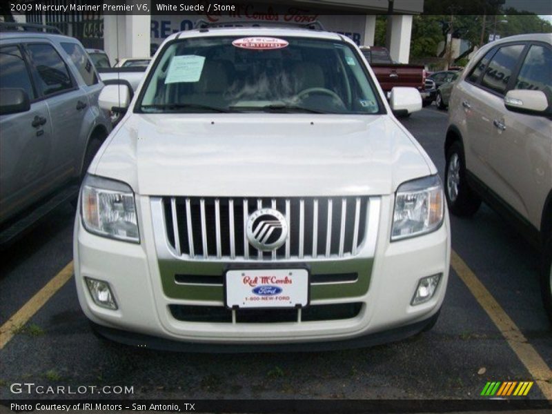 White Suede / Stone 2009 Mercury Mariner Premier V6