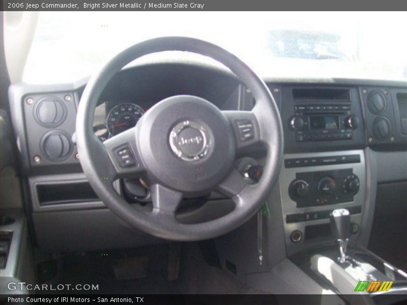 Bright Silver Metallic / Medium Slate Gray 2006 Jeep Commander
