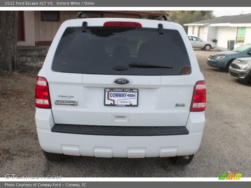 Oxford White / Stone 2012 Ford Escape XLT V6