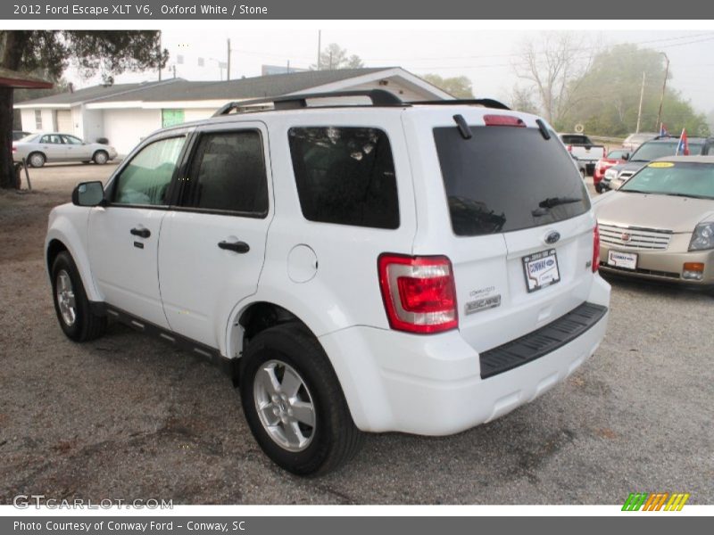 Oxford White / Stone 2012 Ford Escape XLT V6