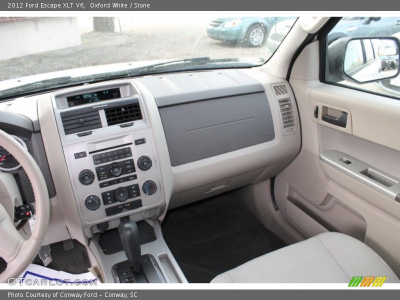 Oxford White / Stone 2012 Ford Escape XLT V6
