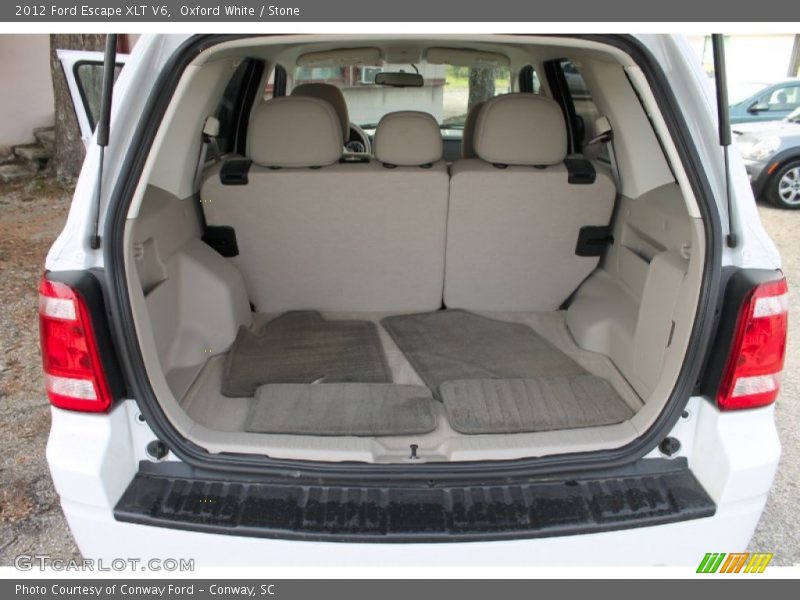 Oxford White / Stone 2012 Ford Escape XLT V6