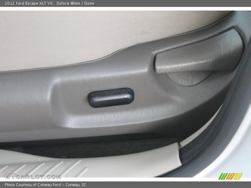 Oxford White / Stone 2012 Ford Escape XLT V6