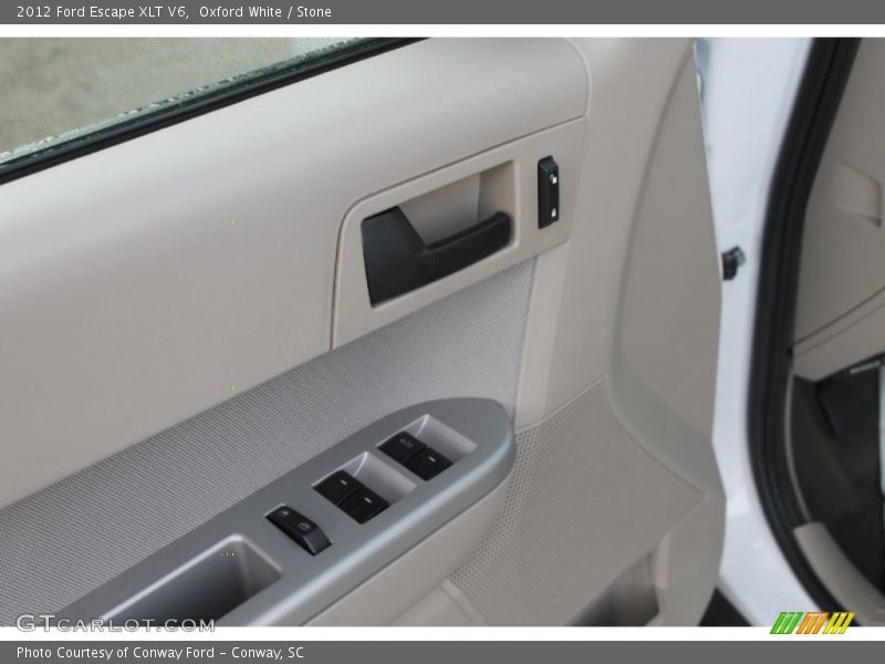 Oxford White / Stone 2012 Ford Escape XLT V6