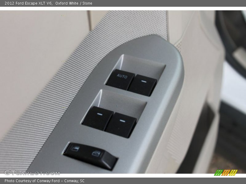 Oxford White / Stone 2012 Ford Escape XLT V6