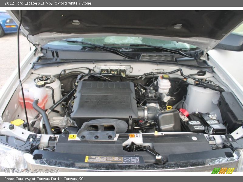  2012 Escape XLT V6 Engine - 3.0 Liter DOHC 24-Valve Duratec Flex-Fuel V6