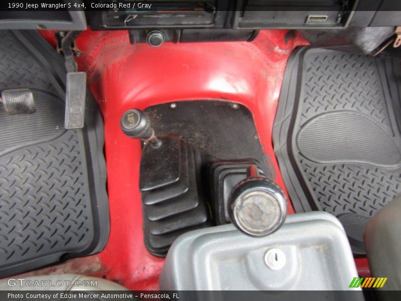  1990 Wrangler S 4x4 5 Speed Manual Shifter