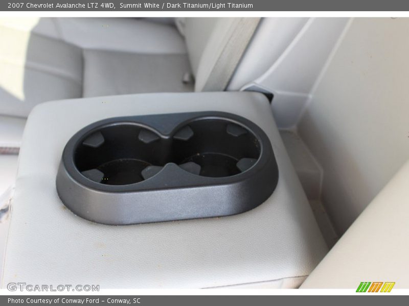 Summit White / Dark Titanium/Light Titanium 2007 Chevrolet Avalanche LTZ 4WD