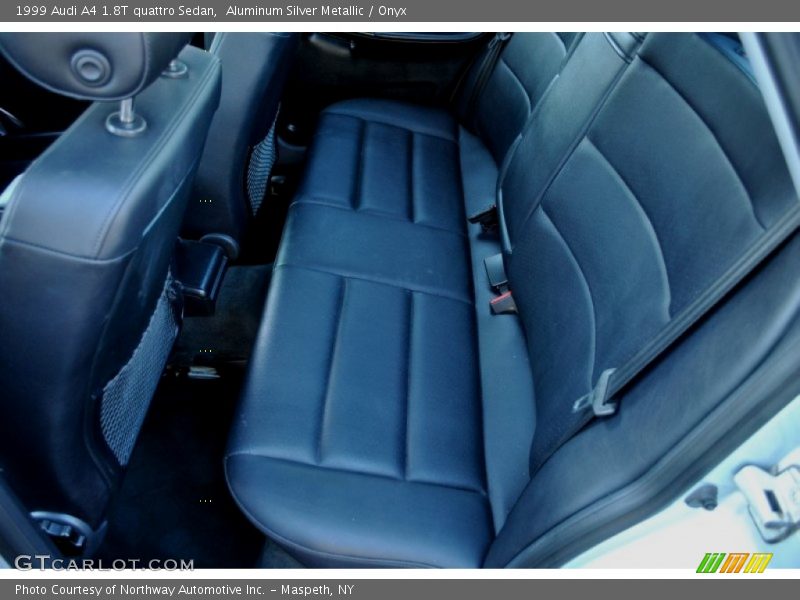 Aluminum Silver Metallic / Onyx 1999 Audi A4 1.8T quattro Sedan