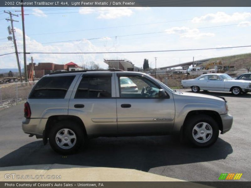 Light Pewter Metallic / Dark Pewter 2002 Chevrolet TrailBlazer LT 4x4