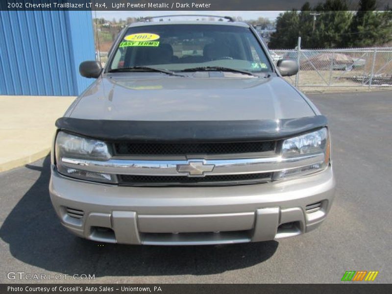 Light Pewter Metallic / Dark Pewter 2002 Chevrolet TrailBlazer LT 4x4