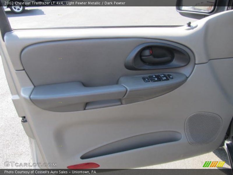 Light Pewter Metallic / Dark Pewter 2002 Chevrolet TrailBlazer LT 4x4