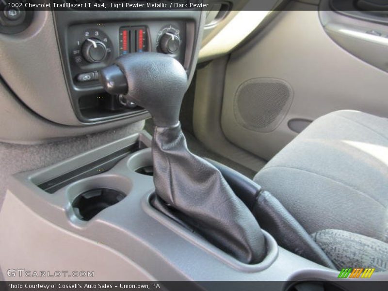 Light Pewter Metallic / Dark Pewter 2002 Chevrolet TrailBlazer LT 4x4