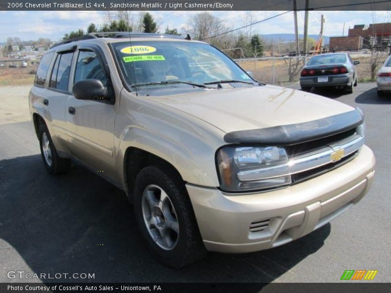 Sandstone Metallic / Light Cashmere/Ebony 2006 Chevrolet TrailBlazer LS 4x4