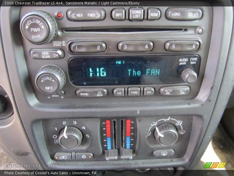 Sandstone Metallic / Light Cashmere/Ebony 2006 Chevrolet TrailBlazer LS 4x4