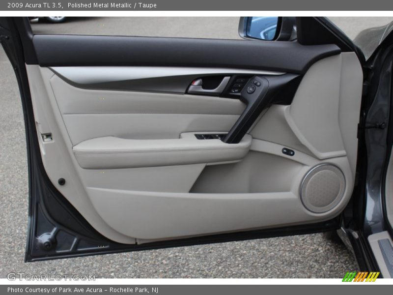 Polished Metal Metallic / Taupe 2009 Acura TL 3.5