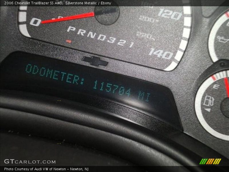 Silverstone Metallic / Ebony 2006 Chevrolet TrailBlazer SS AWD