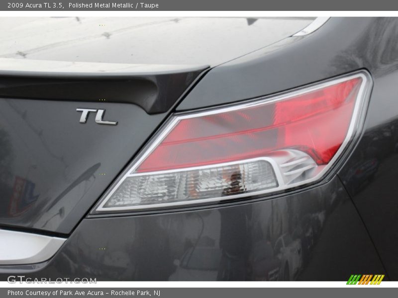 Polished Metal Metallic / Taupe 2009 Acura TL 3.5