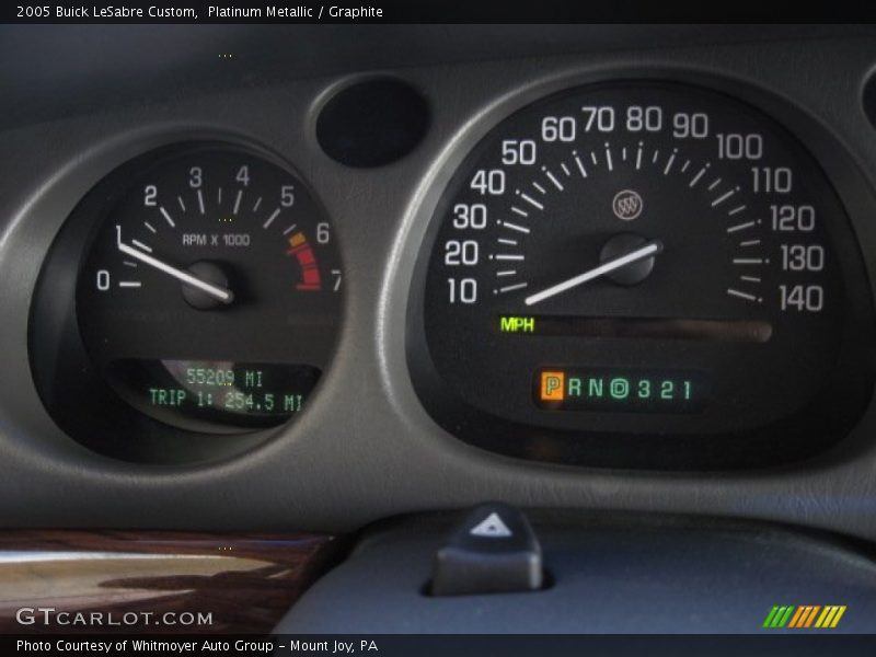 Platinum Metallic / Graphite 2005 Buick LeSabre Custom