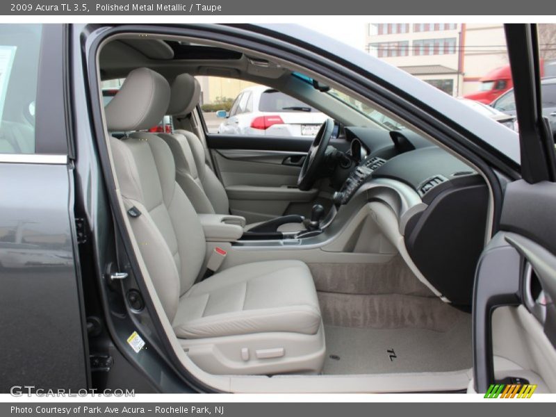 Polished Metal Metallic / Taupe 2009 Acura TL 3.5