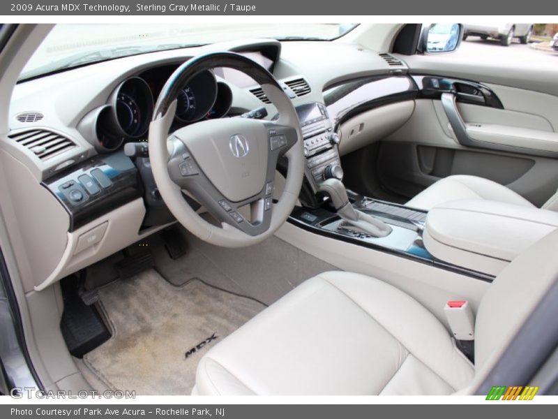 Taupe Interior - 2009 MDX Technology 