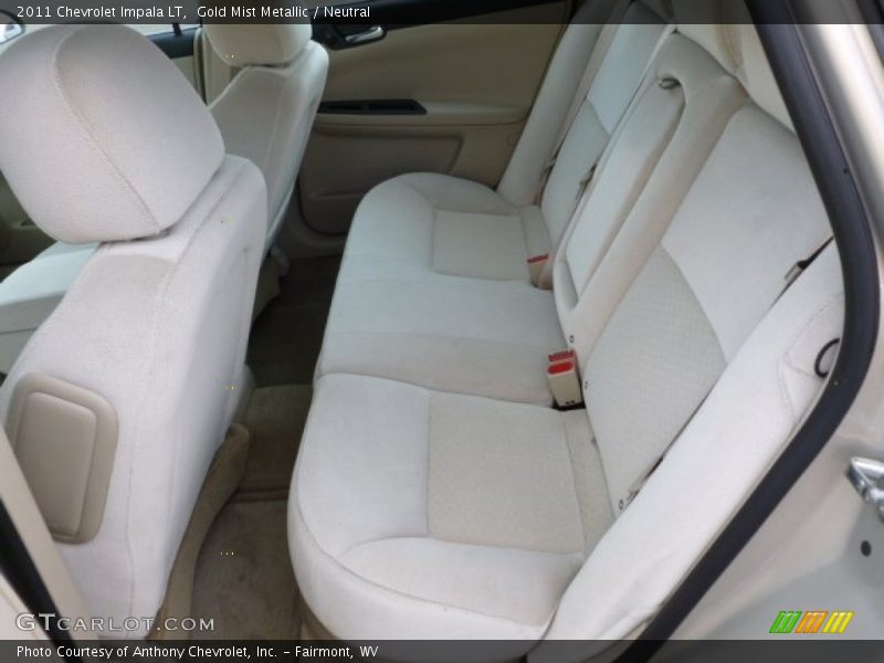 Gold Mist Metallic / Neutral 2011 Chevrolet Impala LT