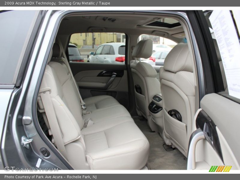  2009 MDX Technology Taupe Interior