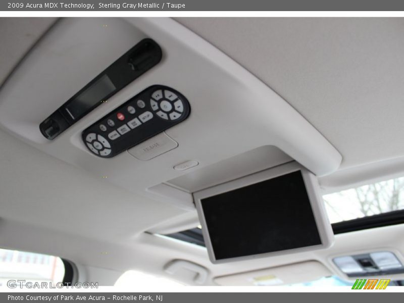 Sterling Gray Metallic / Taupe 2009 Acura MDX Technology