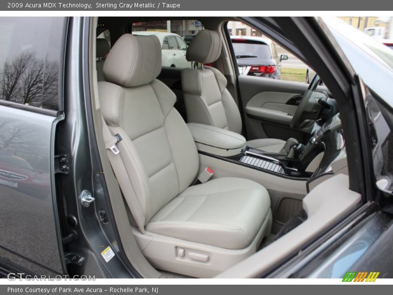  2009 MDX Technology Taupe Interior