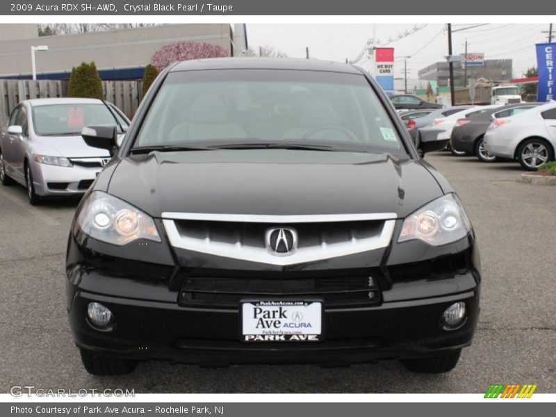Crystal Black Pearl / Taupe 2009 Acura RDX SH-AWD