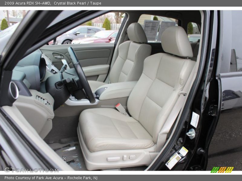 Front Seat of 2009 RDX SH-AWD