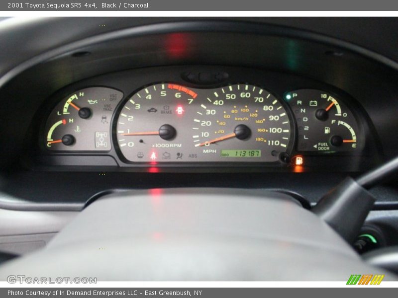 Black / Charcoal 2001 Toyota Sequoia SR5 4x4