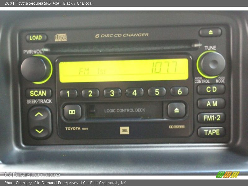 Black / Charcoal 2001 Toyota Sequoia SR5 4x4