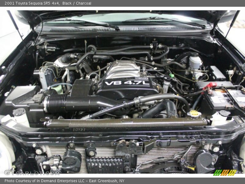 Black / Charcoal 2001 Toyota Sequoia SR5 4x4