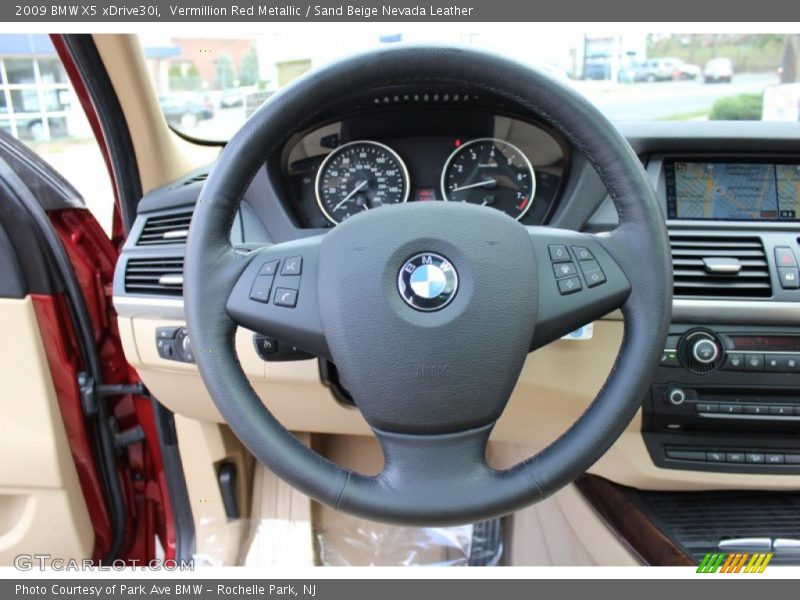  2009 X5 xDrive30i Steering Wheel