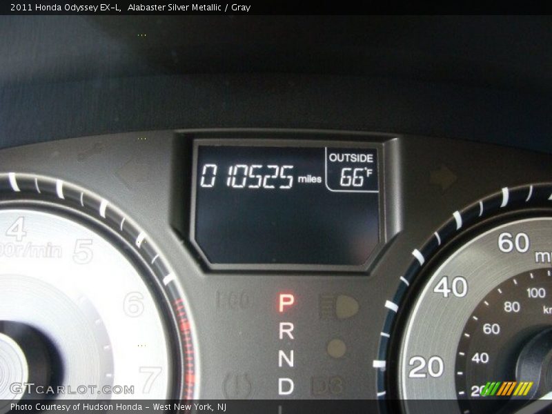 Alabaster Silver Metallic / Gray 2011 Honda Odyssey EX-L